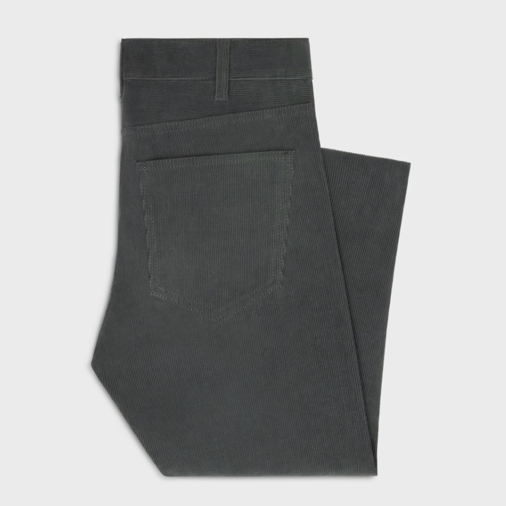 NWT Celine Marco Jeans in Aged Corduroy Rinse | 26 - Picture 2 of 14